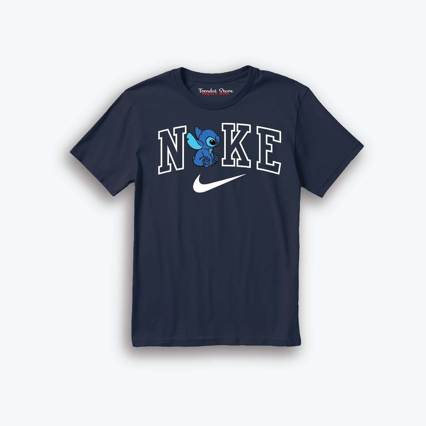 Stitch Nike Design Tshirt - 3XL