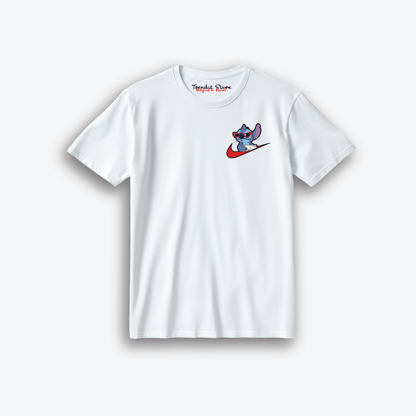 Stitch White T-shirt 1